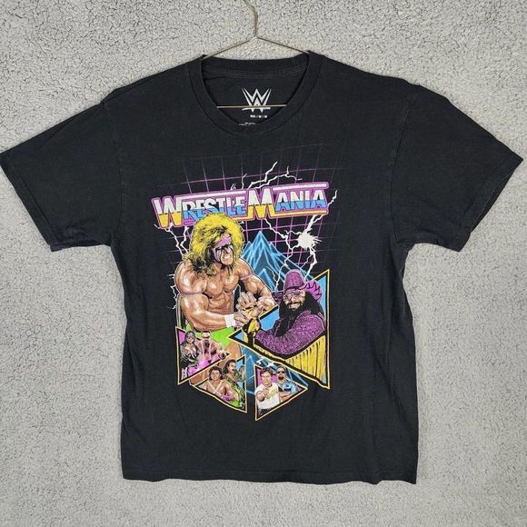 WWE WrestleMania VI Ultimate Warrior Macho Man Vintage Style 1990's T Sh… - Picture 1 of 5